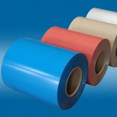 Iepriekš krāsota kamuflāžas cinkota tērauda spole